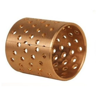 Bronze sliding sleeve with holes ø70 h = 80mm d75